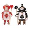 Heart Spade Soldier Brooch Retro Enamel Brooch Pin Cute Soldier Lapel Pin Accessory for Shirt Coat Hat Bag Women Men Christmas Outfit