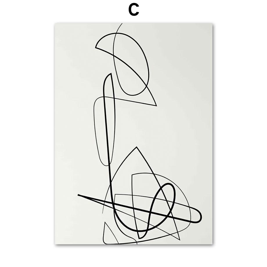 Simple Abstract Poster Picasso Vase Bird Modern Line Drawing Wall Art Print Canvas Painting Wall Pictures Living Room Home Decor