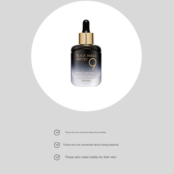 Farmstay Black Snail Peptide 9 Perfect Ampoule 35ml