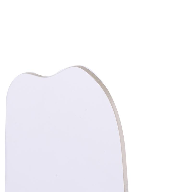 Irregular Acrylic Transparent Matte Manicure Tool False Nails Holder Showing Stand Color Card Nail Art Display Board