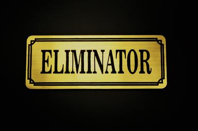 QE-42-1 ELIMINATOR Kawasaki Eliminator 250/V/SE Eliminator 400/V/LX Eliminator 900 Exterior Tank Custom Parts Gold Black Original Sticker