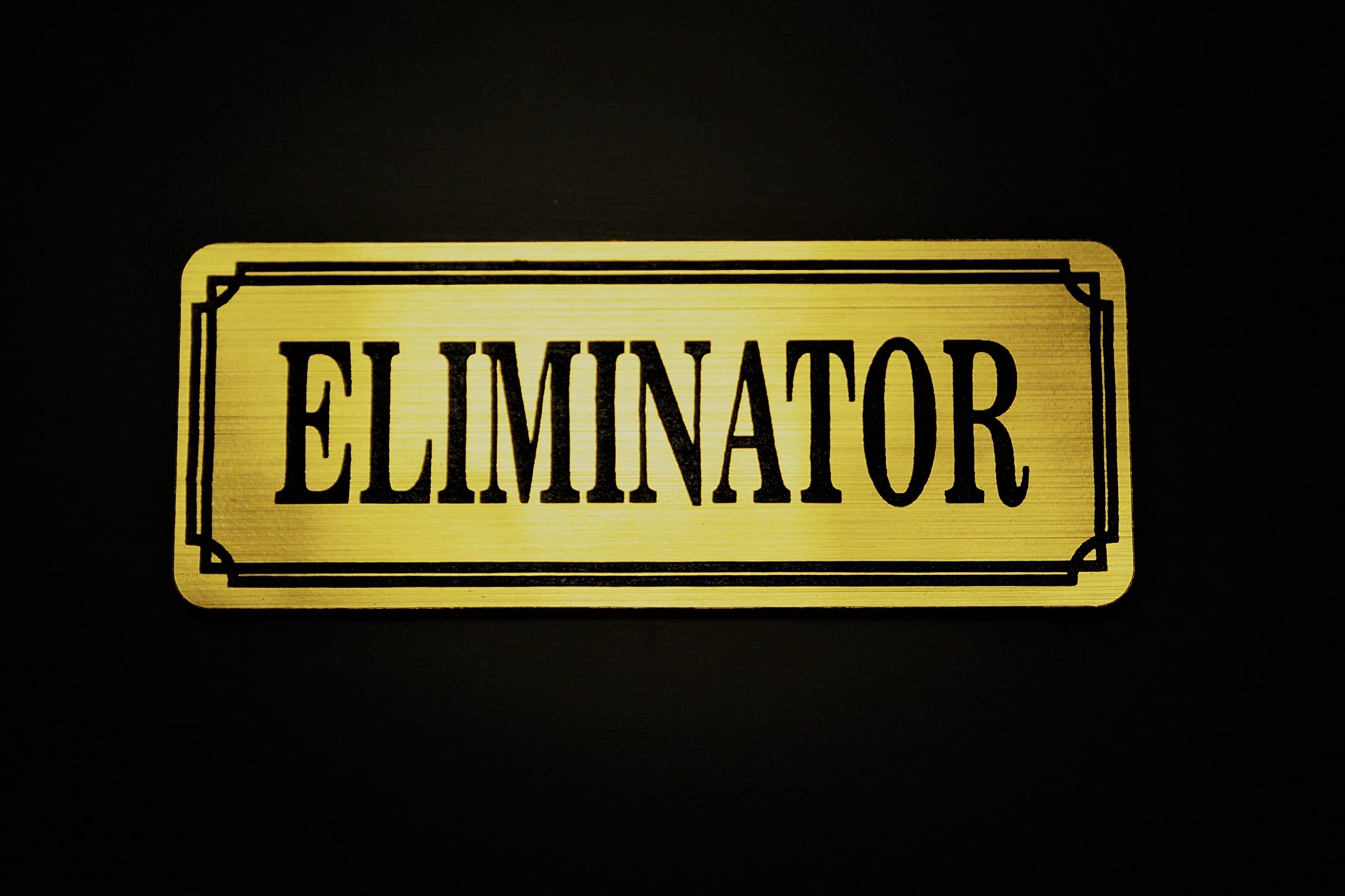 

QE-42-1 ELIMINATOR Kawasaki Eliminator 250/V/SE Eliminator 400/V/LX Eliminator 900 Exterior Tank Custom Parts Gold Black Original Sticker золотой