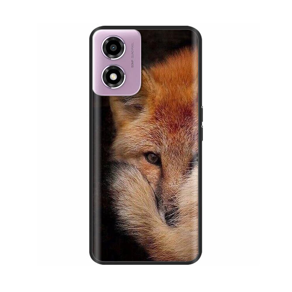 Phone Case For Motorola Moto E14 Case Soft TPU Painted Back Cover For Motorola E14 E 14 MotoE14 Full Protective Phone Shell Capa