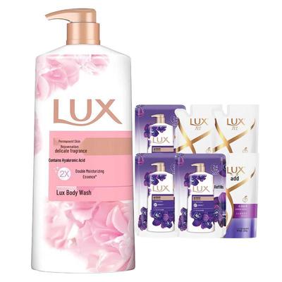 Skin Softening Body Wash & Shampoo Family Bundle