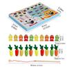 Early Learning Puzzle Toy For Kids Interactive Fishing And Carrot Harvesting Activity Toy for Hand Eye Coordination