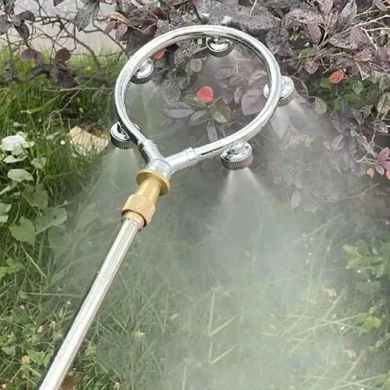Circular Atomizing Nozzle for Efficient Watering Stainless Steel for Home and Office Use Indoor Cooling Humidity Control