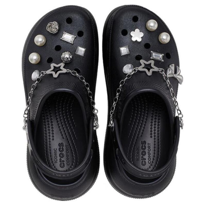 Crocs EVA Comfortable and Versatile Hole Shoes Women’s Black