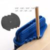 Wood Scribe Marking Gauge Fits Standard Wooden Pencils for Home DIY Woodworking