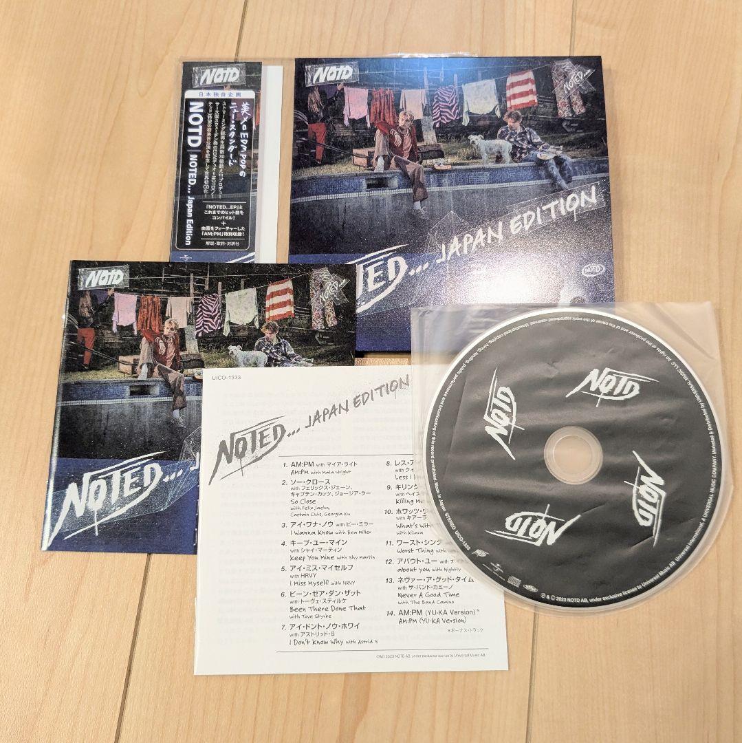 

[USED] NOTD JAPAN EDITION NOTED CD