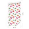 Wallpaper Flowers white, powder pink, coral and lime 50x1000