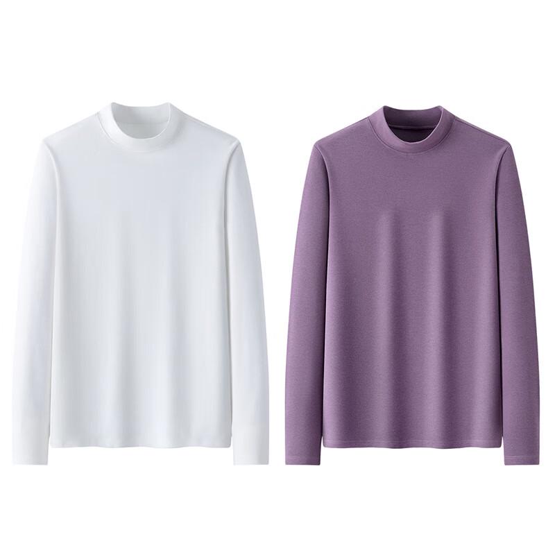 Женский мягкий теплый базовый топ с полувысоким воротником (2-Pack) XL