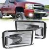 New LED Fog Lights w/ 5202 Bulbs Assembly For CHEVY GMC YUKON 2015-2016 Black Sliver Lights w/ 5202 Bulbs Fog Lamps Assembly