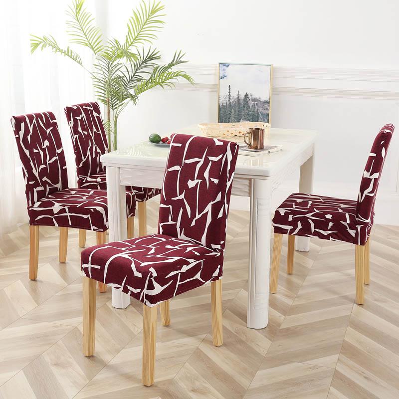 Dining Chair Slipcover Parsons Chair Furniture Protector Stretch Chair Covers For Dining Room, Restaurant, Kitchen, Party 4/6Pcs