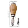 Jewelry Craft Handle Pin Vises Vices Wood Handle with Chucks Twisting Wire Wrapping Drill Tool Jewelry Tool DIY Woodwork