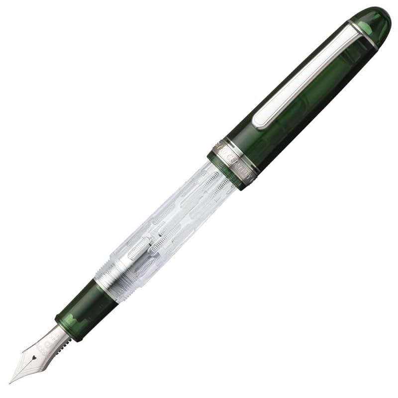 

PLATINUM platinum fountain pen fountain pen limited #3776 century Fuji cloudscape series haze 14K Medium letter M PNB-40000FU-2-M