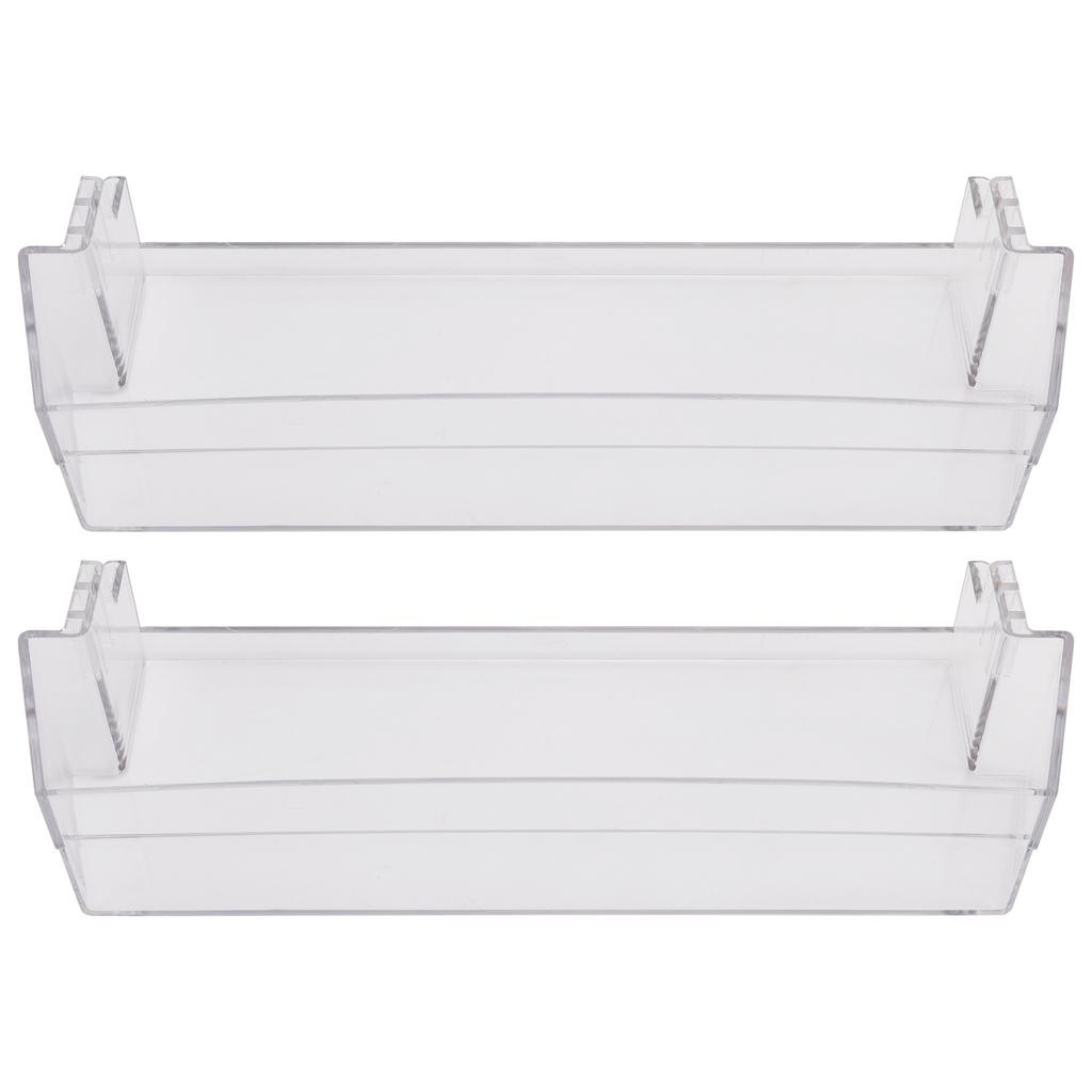 2PCS Fridge Shelf Grey Clear Middle Or Top Door Bin 306mm For Dometic Caravan