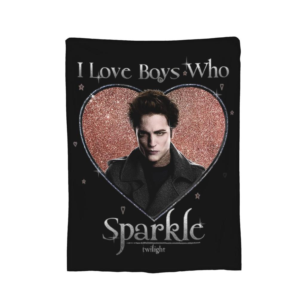Edward Bella Jacob Black Coperte in Pile La Saga di Twilight New Moon Coperta per Letti Divano Calda Coperta per Letti,