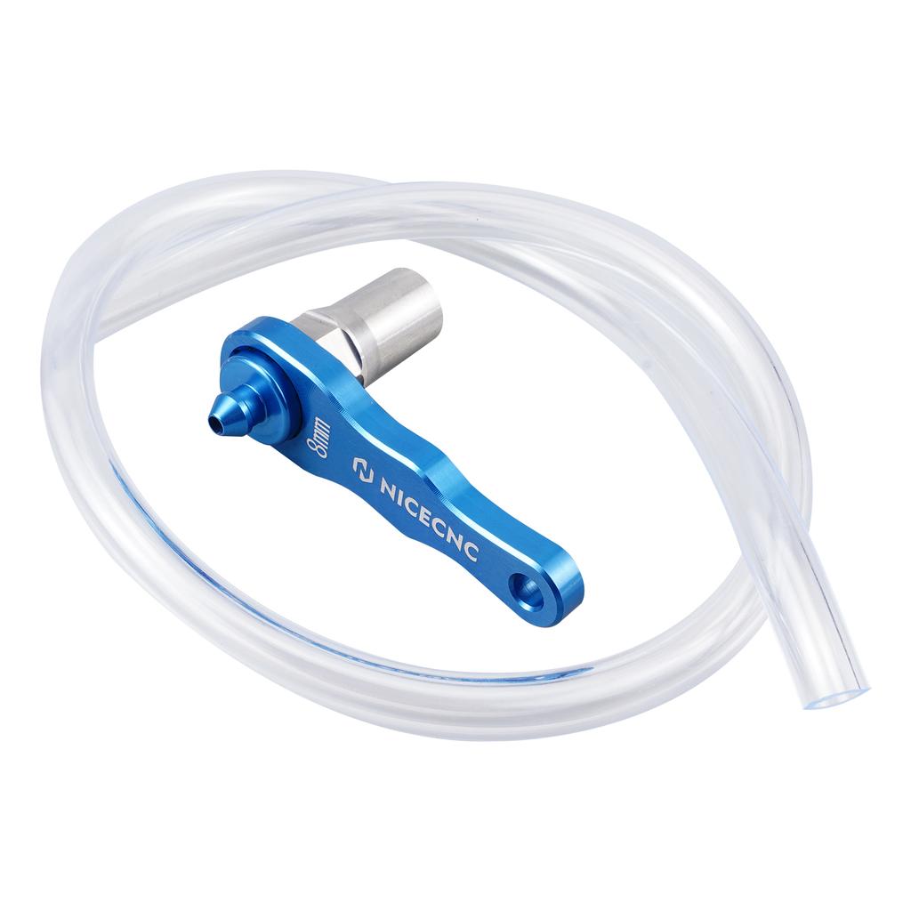 Motorcycle ATV UTV 8mm Mini Hydraulic Brake & Clutch Bleeder Tool For KTM Yamaha Raptor 700 YFZ Polaris RZR CanAm X3 Arctic Cat