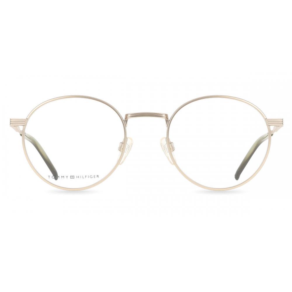

Tommy Hilfiger Men Eyeglasses Th 1986 Cgs Matte Light Gold/50-21-145