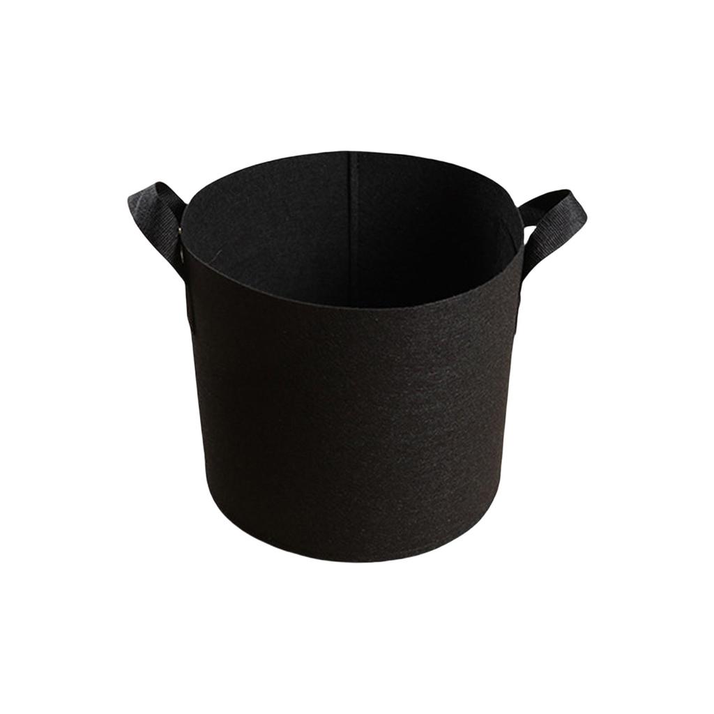 Plant Grow Bag Nonwoven Fabric Pots Plant Growing Bags Vegetable Planter Bags Suitable for Indoor and Outdoor Garden Use