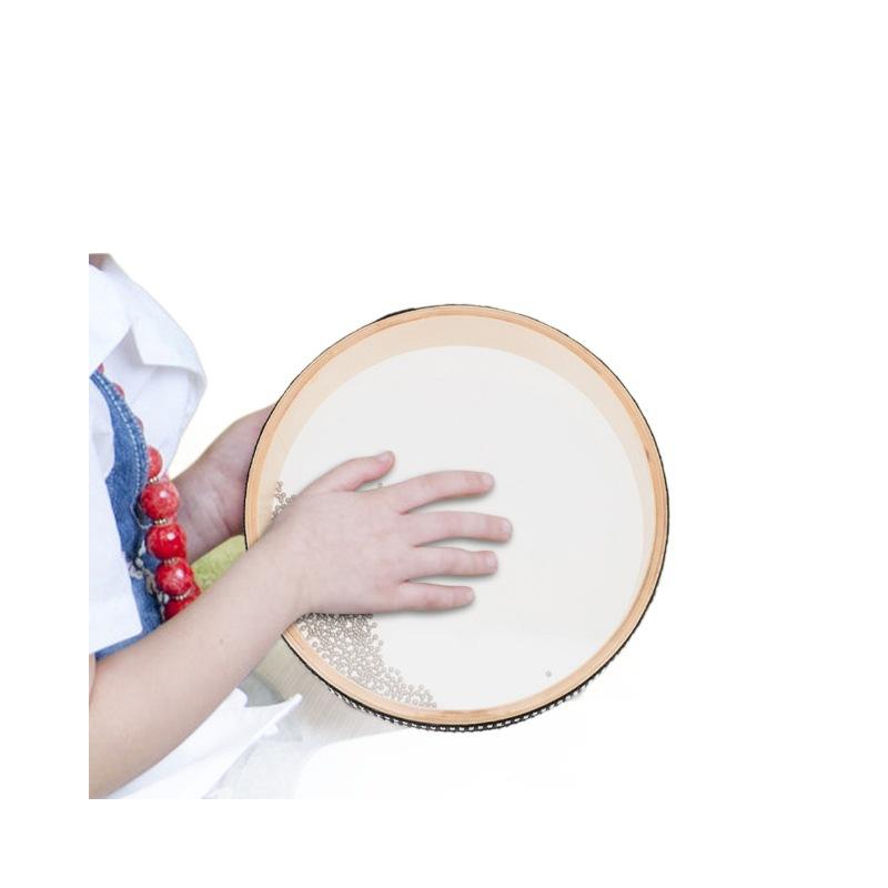 Wave Drum, Children's Musical Instrument, Ocean-Sound Hand Drum, Children's Wave Bead Accompaniment Instrument, Orff Percussion Instrument