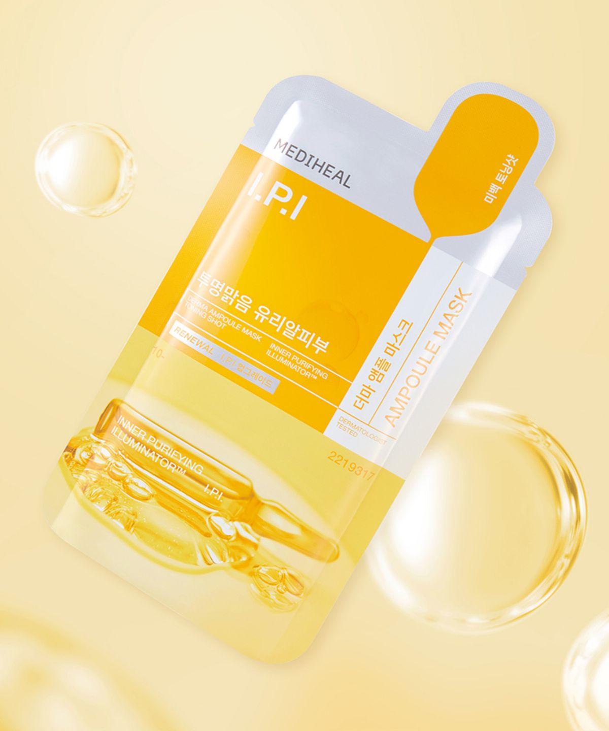 The IPI Ampoule Mask Pack 10 Sheets [Whitening & Radiance]