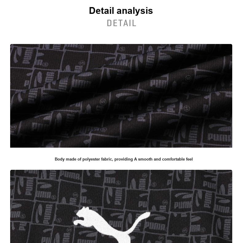 New PUMA LS TEE T Shirt Men's Black 628137-01