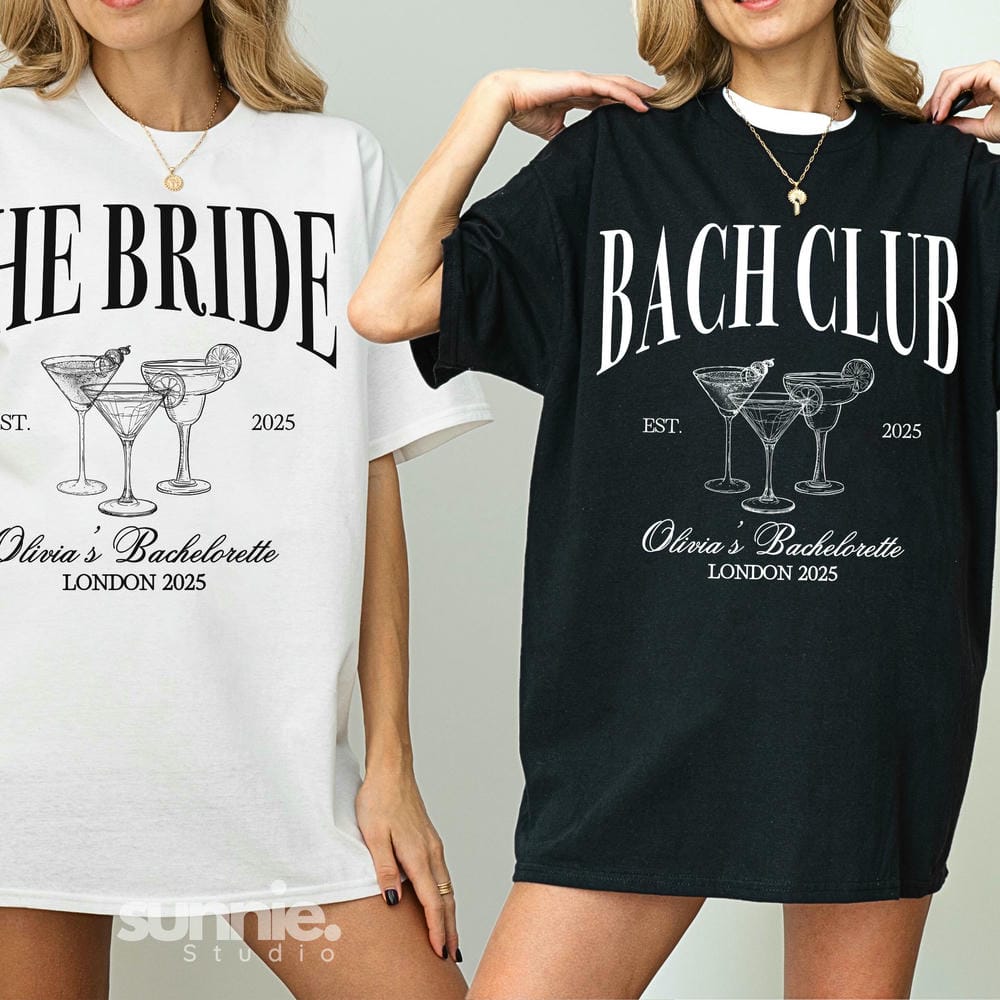 

The Bach Club Hen Do T Shirt Hen Party Cocktail Shirt Bachelorette Funny Comfort Shirts Cotton Y2K Top Daily Trendy Streetwear 4XL