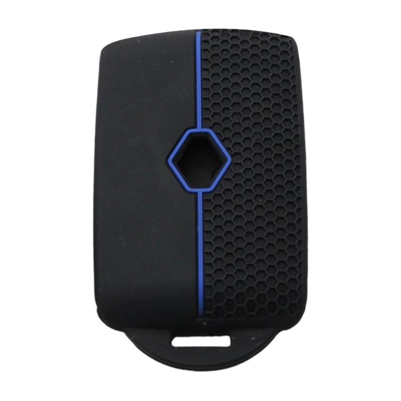 Reinforced Silicone Key Holder Honeycomb Texture Anti Drop Grip For Select Models Car Key Rubber Cover