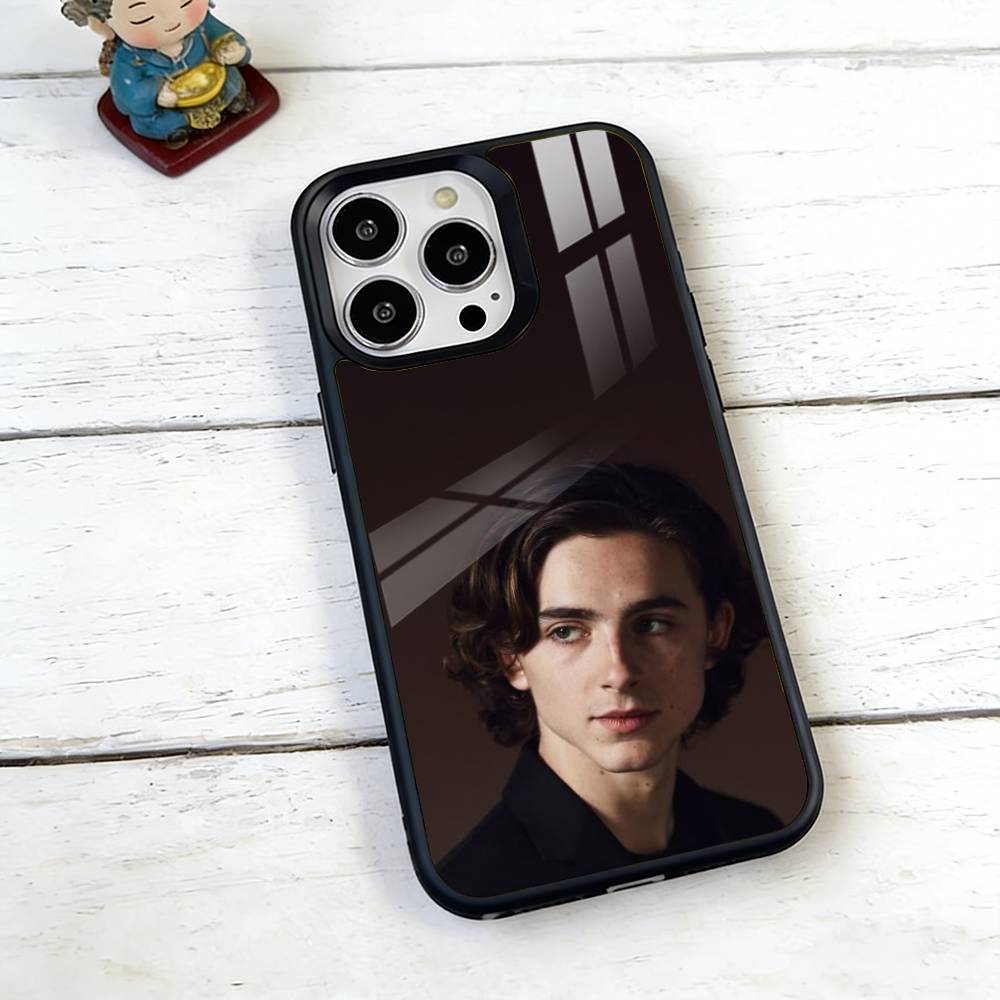Actor T-Timothée Chalamet Phone Case For iPhone17,16,15,14,13,12,11 Plus,Pro Magnetic with Magsafe Wireless Charging