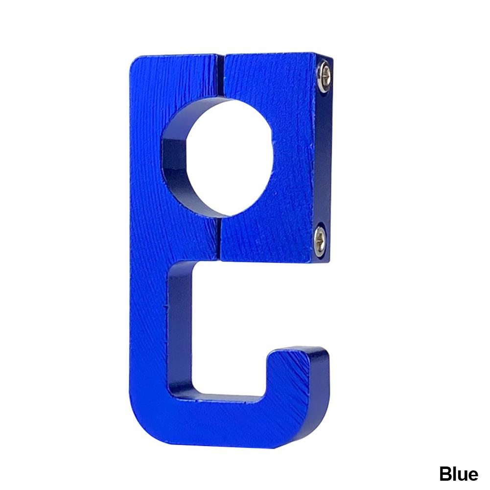 Motocyklový hák na helmu na zavazadla Hliníkový držák na motocyklový skútr Držák na tašku na háček Univerzální příslušenství k motocyklům