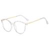 Fashion Anti Blue Light Glasses Women Computer Eyewear Designer Cat Eye Glasses Eyeglasses Lady Clear Optical Goggle Frame New