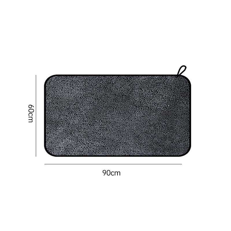 Super Absorbent Microfiber Car Wash Towel - Lint-Free & Thickened for Effective Cleaning