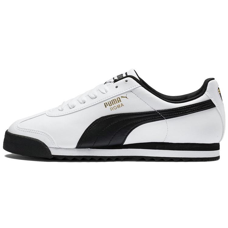 PUMA Roma Basic White Black Men s 353572-04 EU 37.5