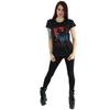 Star Wars Womens/Ladies Darth Vader Rock Poster Cotton T-Shirt