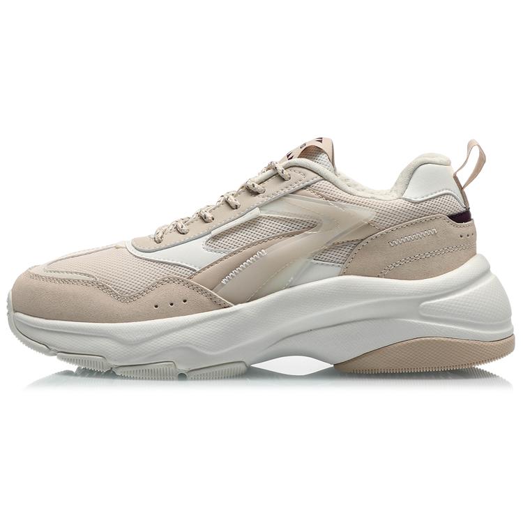 

New LiNing Low Top Running Shoes Women s Beige AGCQ506-4 37
