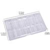 150Pcs Space Hollow 3D French Extension With Scale Nail Mold Nail Dual Forms Full Cover Reusable Nail Extension Molds