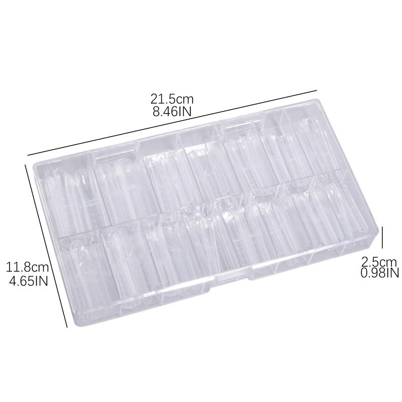 150Pcs Space Hollow 3D French Extension With Scale Nail Mold Nail Dual Forms Full Cover Reusable Nail Extension Molds