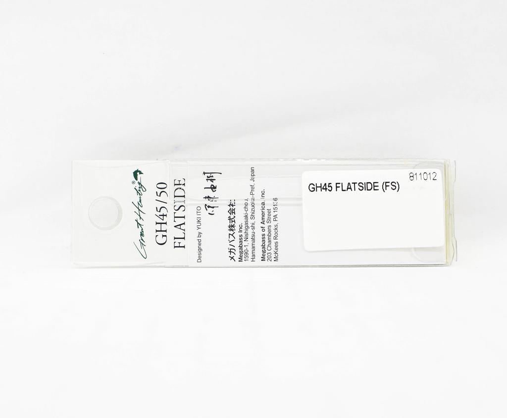 Megabass GH45 Flat Side 2,9 Gramm Schwimmender Köder Mat Tiger (6802) – zu niedrigen Preisen im Onlineshop kaufen