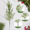 3/5/10Pcs Artificial Pine Needle Christmas Decoration 35cm Christmas Tree Ornament for Home Decor 2025 New Year Gift Accessories