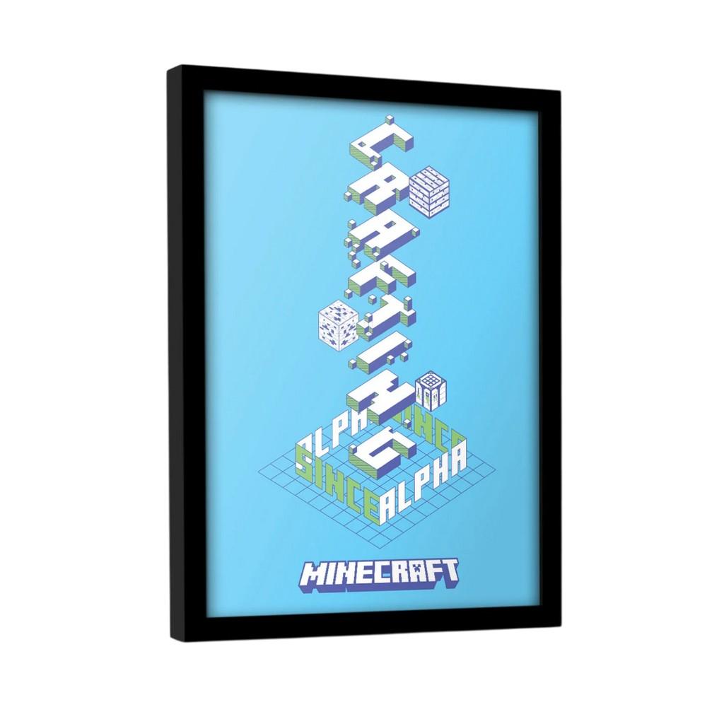 Minecraft Alpha Framed Poster