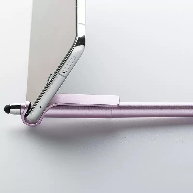 8-Piece Colorful Phone Stand and Stylus Set