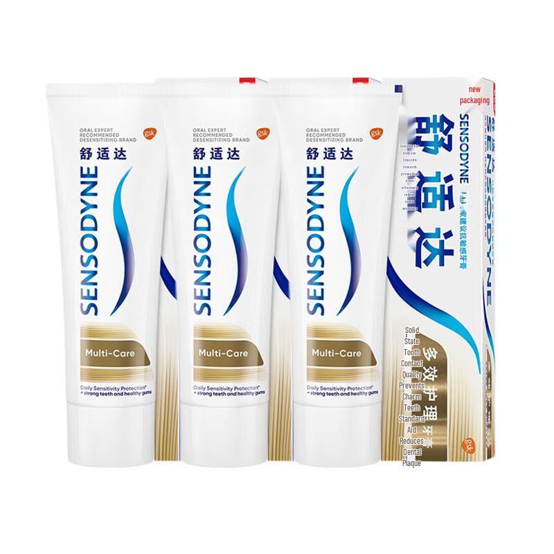 

Sensodyne Multi-Care Toothpaste, 3 x 120g Pack