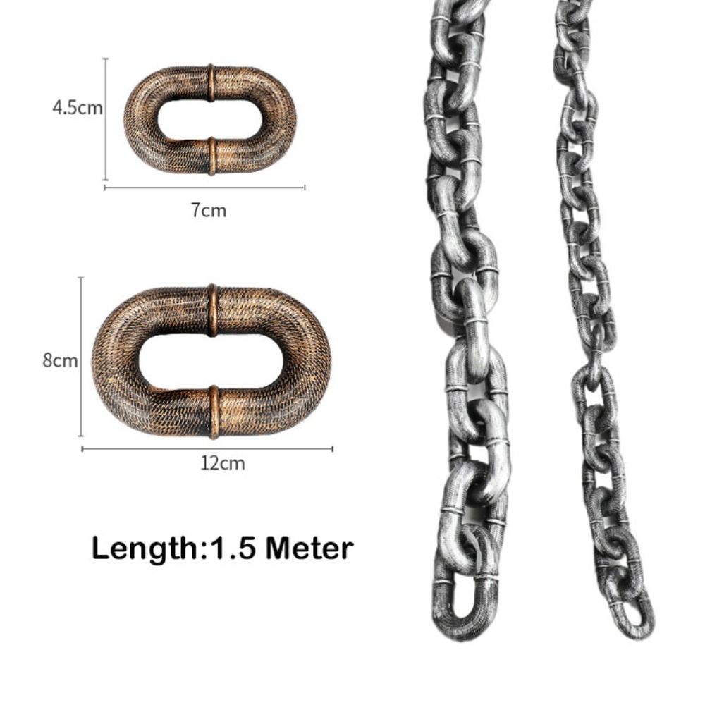 Plastic Dog Tractions Rope Bold Pet Leash Halloween Props Simulation Dog Chain Cat