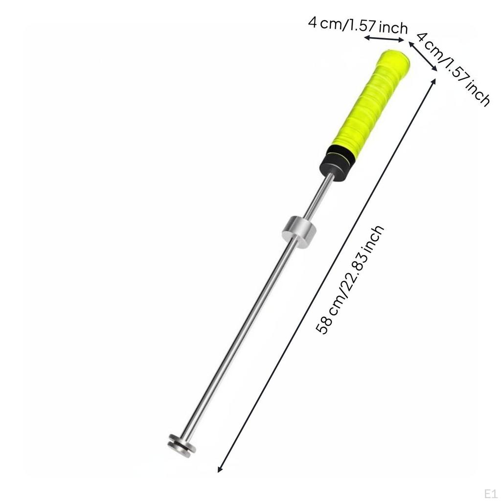 Racket Swing Weighted Ends Tennis Wrapped Grip Practice Tool