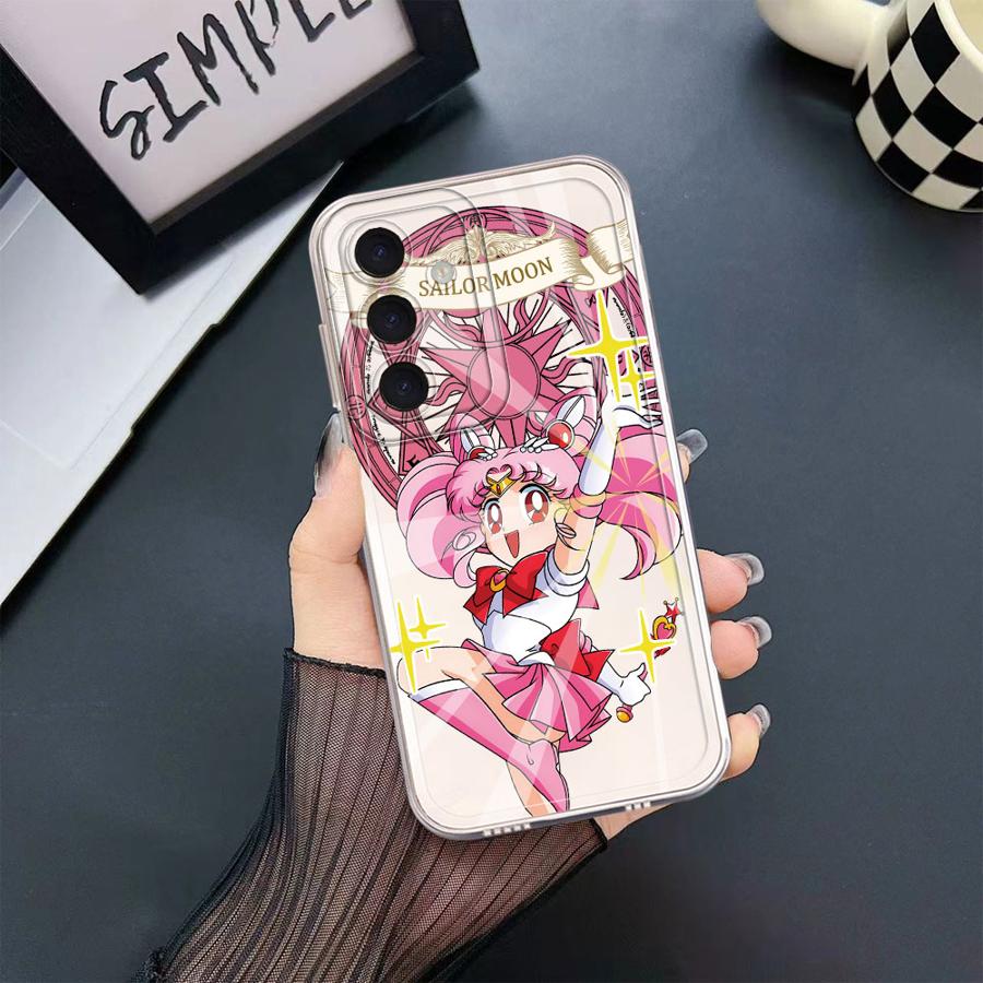 Sailor Chibi Moon Case for Samsung Galaxy A57 A34 A35 A56 A55 A25 A51 A14 A16 A26 A24 A52 A36 A37 A54 A15 A52 A17 Phone Cover