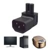 PVC Power Plug Adapter 10A Male To 16A Female IEC C14 To C19 Connection Adapter For Devices