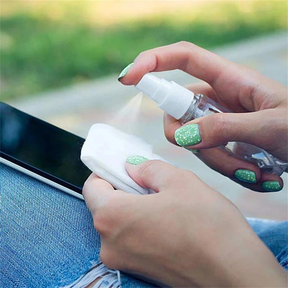 3pcslot Refillable 30ml 50ml 100ml Clear PET Plastic Portable Spray Bottle Empty Perfume Container