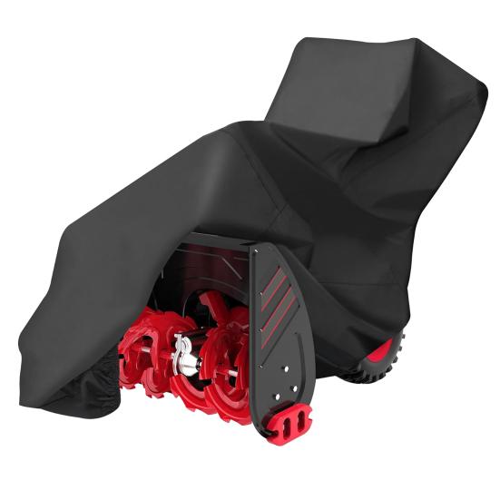 Pokrowiec na odśnieżarkę 600D Wodoodporny, uniwersalny krój, wytrzymała ochrona, oddychający futerał na odśnieżarkę zewnętrzną