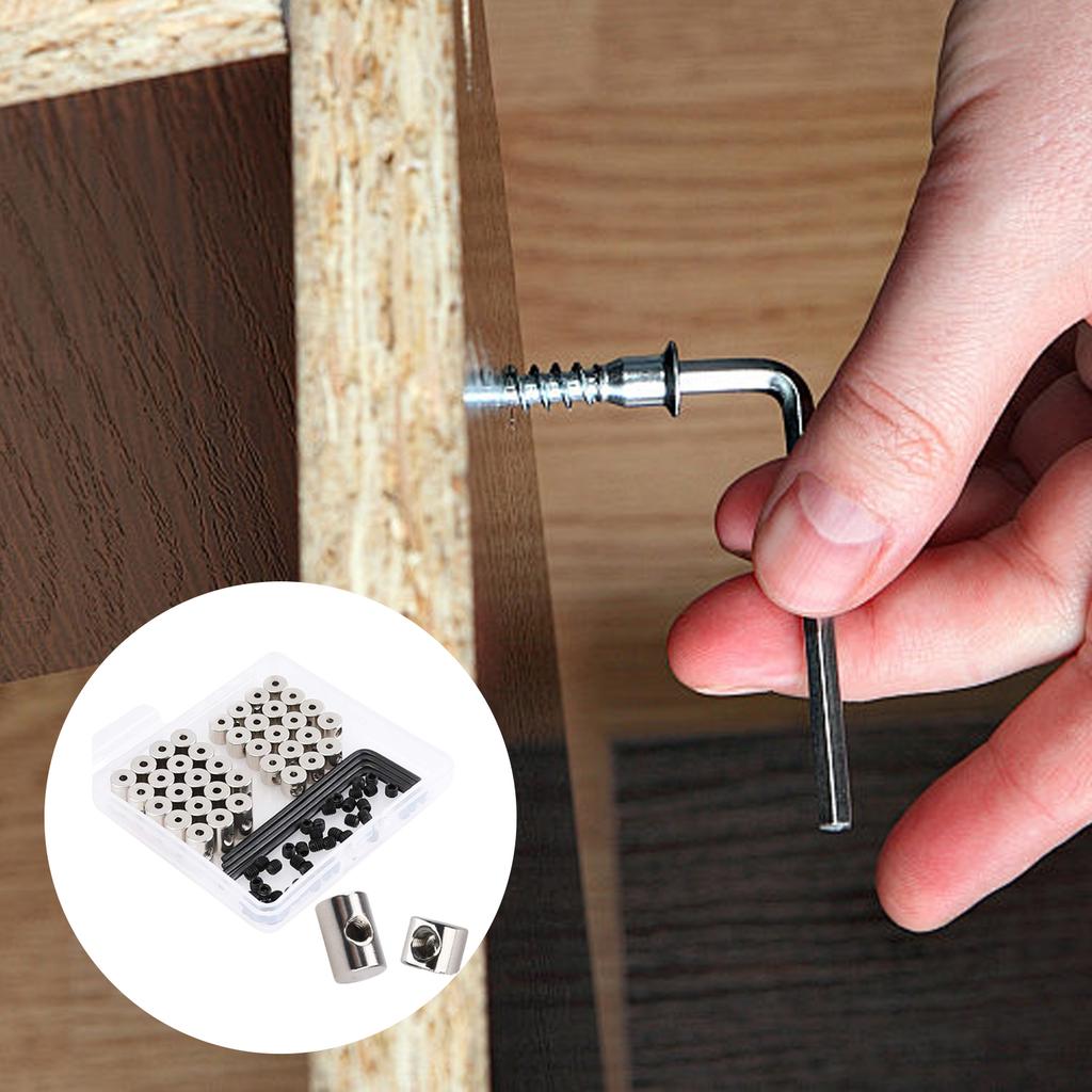 40 Pieces Pin Keepers and Locking Clasp Pin Backs with Wrench Secure Brooch Fastening Tool Jewelry Making Accessories
